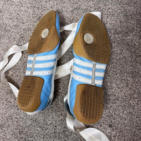 adidas Blue and Cream Ballet Flats - Picture 3 of 5